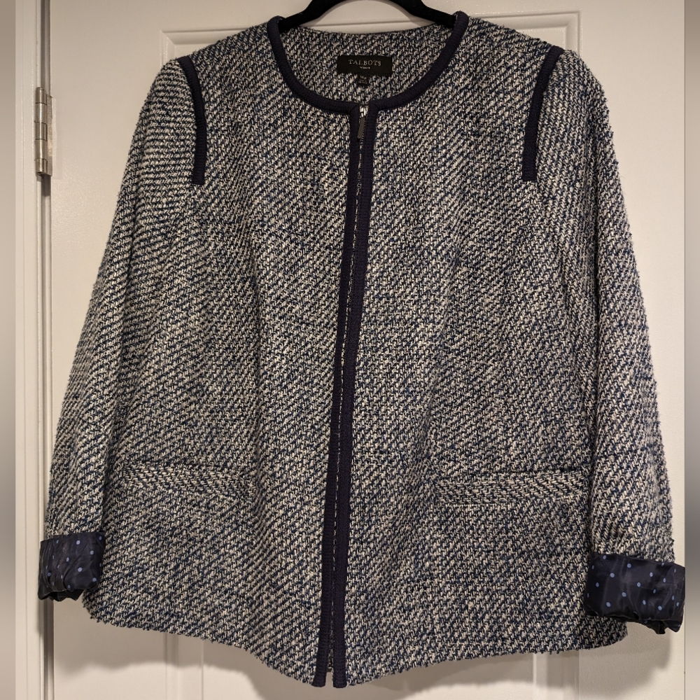 Talbots Tweed Blazer 14W